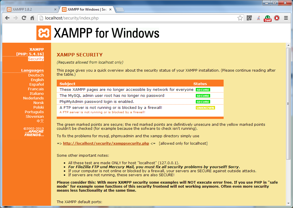 hmailserver xampp